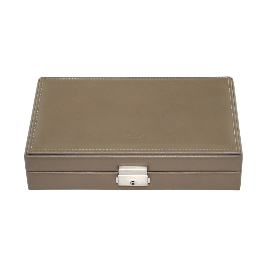 case for rings nature / taupe (leather)