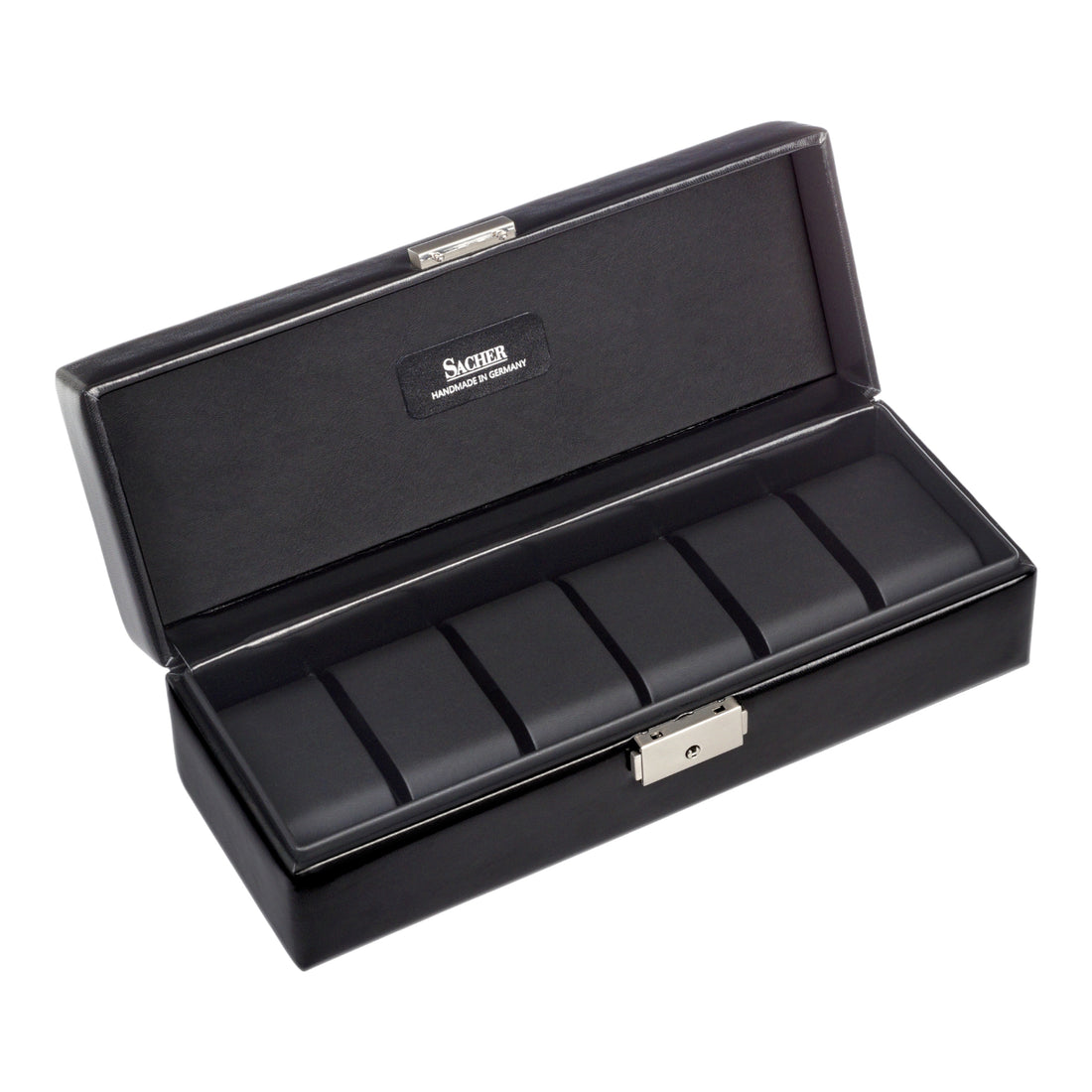 case for 6 watches black exclusive / black