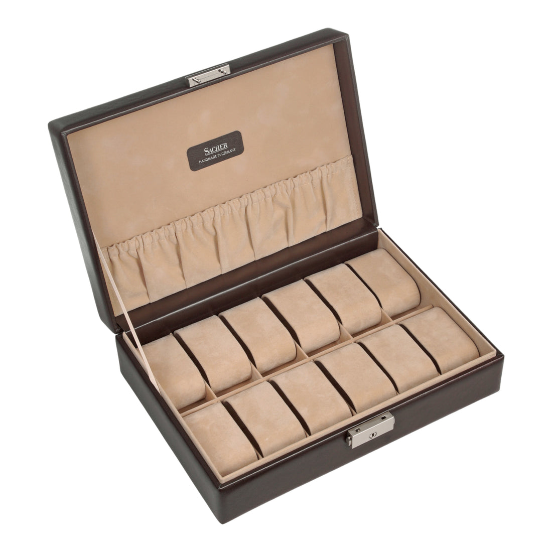 case for 12 watches new classic / mocca