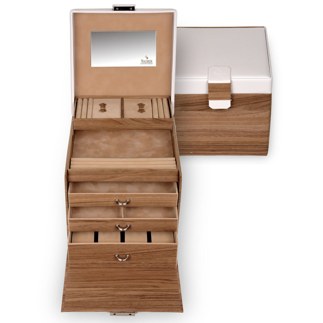 Jewelry box Lisa nordic style / nordic oak