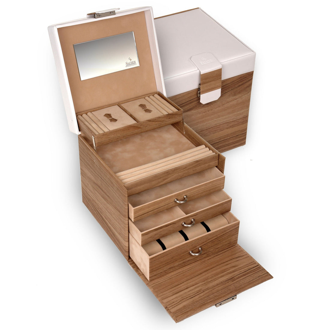 Jewelry box Lisa nordic style / nordic oak