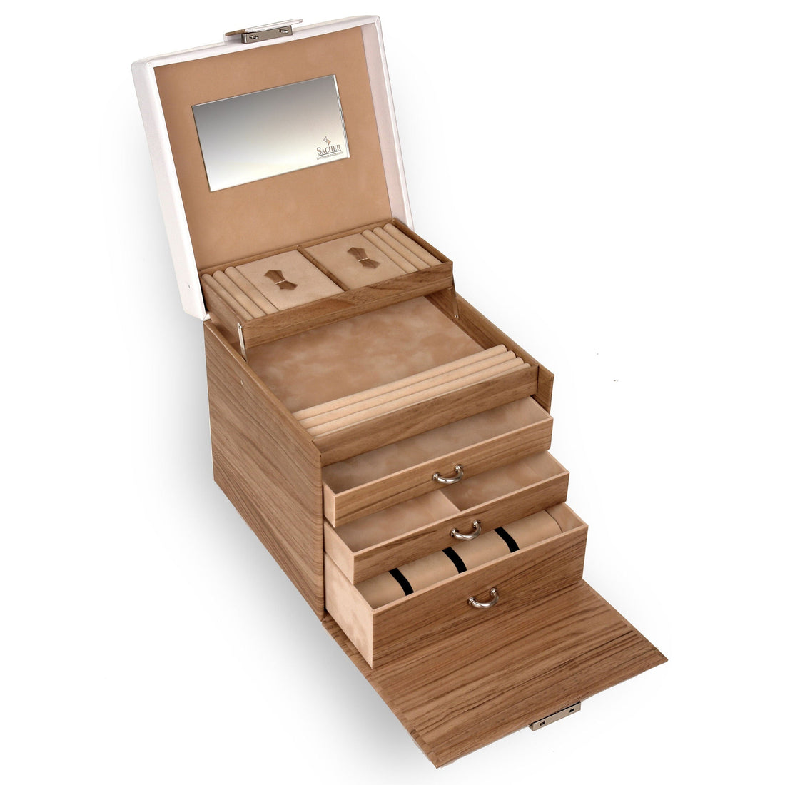 Jewelry box Lisa nordic style / nordic oak