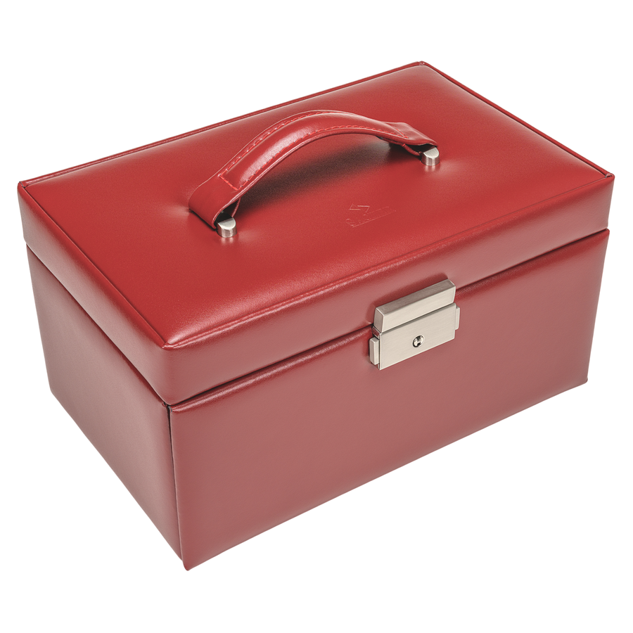 Jewelry box Emma amadora / red (leather)