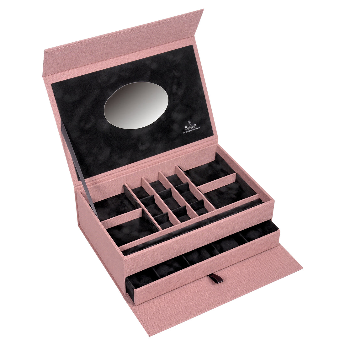 Schmuckbox pastello SACHER / – Offizieller rosa 1846 Manufaktur | Store