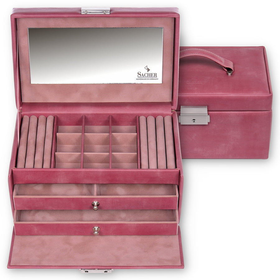 jewellery case Elly pastello / old rose