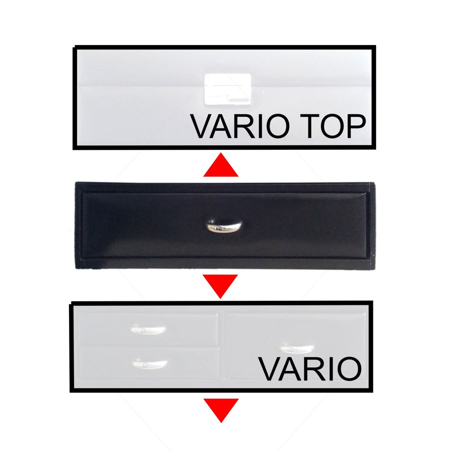 Standaardmodule VARIO vario / zwart (leder)
