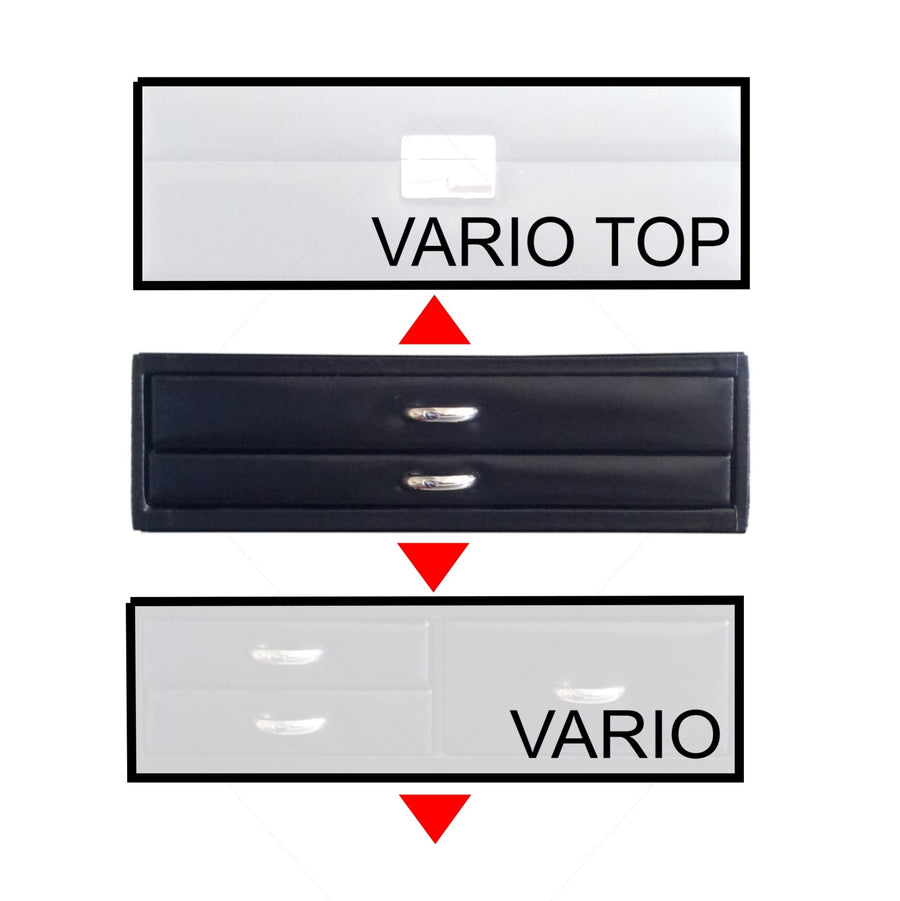 Standaardmodule VARIO Sieradenset vario / zwart (leer)
